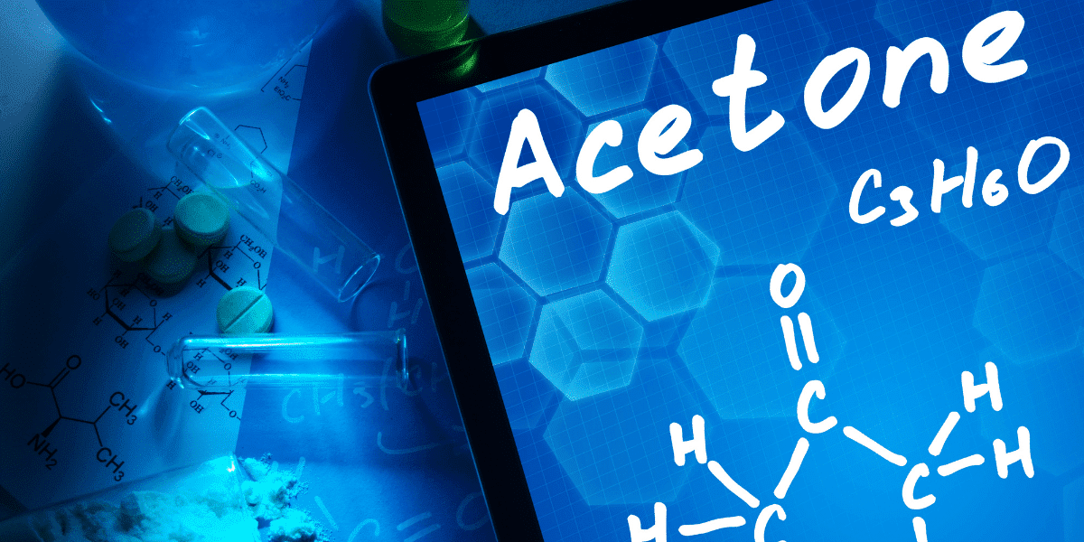 acetone for cleaning metal